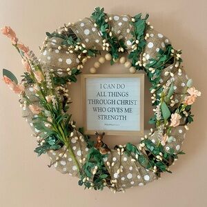 Bible Verse Wreath